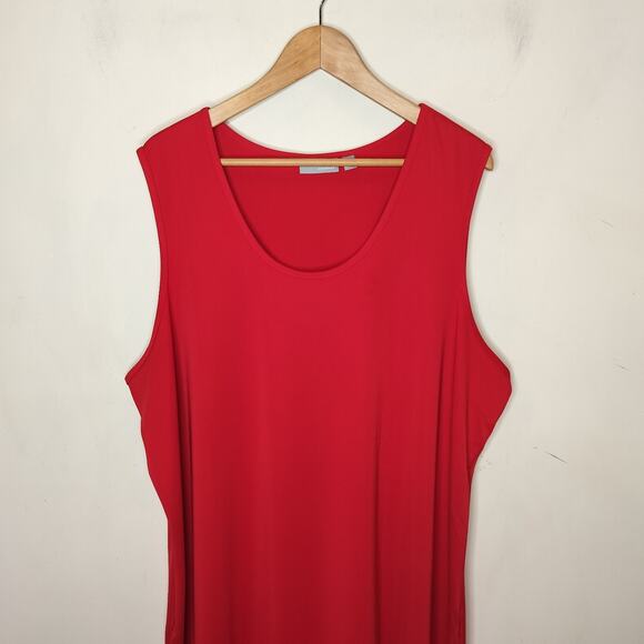 Susan Graver Liquid Knit Shell Tank Top - Picture 2 of 9